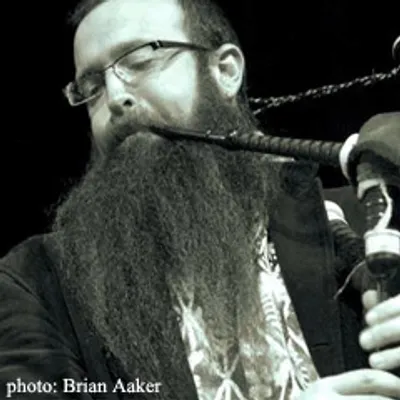 Mike Katz playing pipes