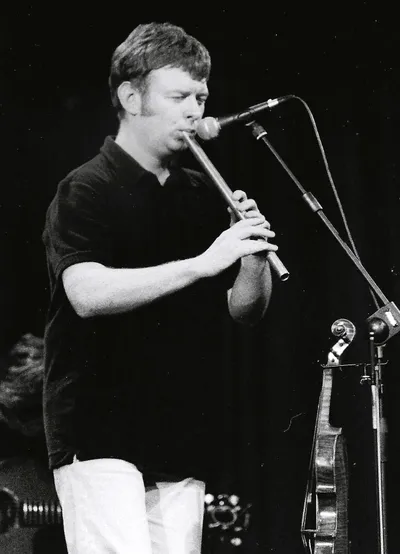 Sean Smyth playing the Low Whistle