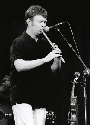 Sean Smyth playing the Low Whistle