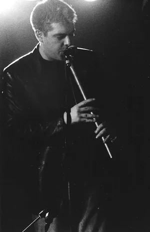 Seamus Egan playing Low Whistle