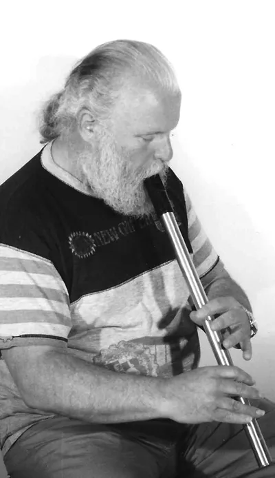 Martin Tabraham playing Low Whistle