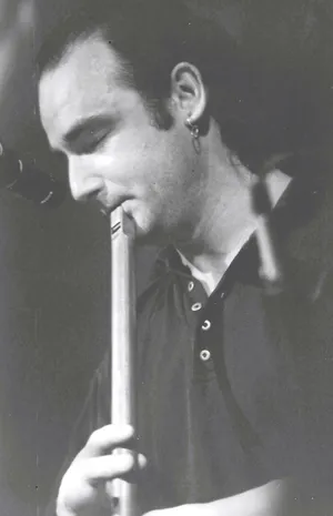 Davy Spillane playing Low Whistle