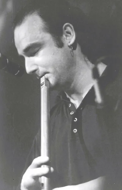 Davy Spillane playing Low Whistle