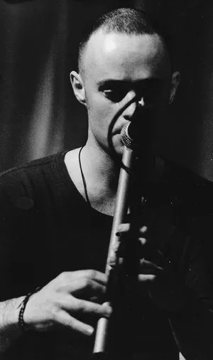 Brian Finnegan playing Low Whistle